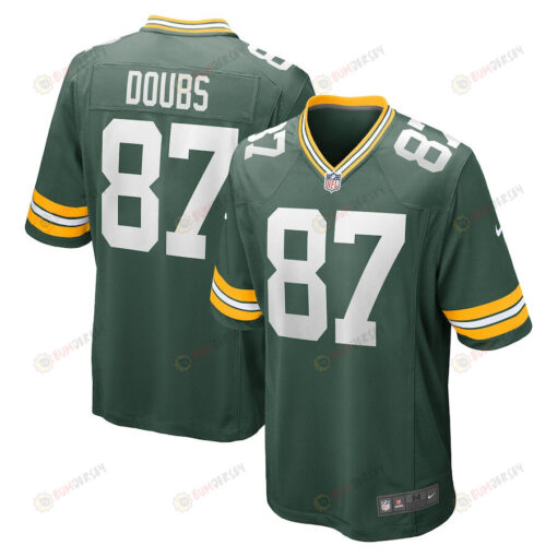 Romeo Doubs 87 Green Bay Packers Game Player Jersey - Green