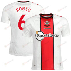 Romeu 6 Southampton 2022/23 Home Men Jersey - White