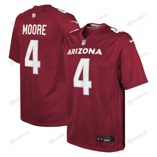 Rondale Moore 4 Arizona Cardinals Youth Game Player Jersey - Cardinal