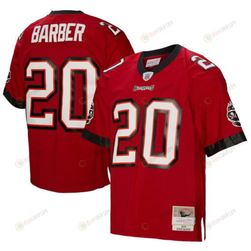 Ronde Barber 20 Tampa Bay Buccaneers Mitchell & Ness 2002 Player Men Jersey - Red