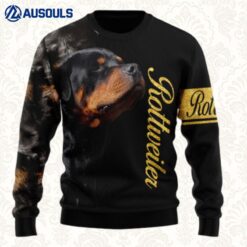 Rottweiler Half Cool Ugly Sweaters For Men Women Unisex