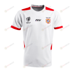 Rugby World Cup 2023 FXV Tonga Away Jersey - White