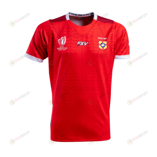 Rugby World Cup 2023 FXV Tonga Home Jersey - Red