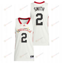 Russ Smith 2 Louisville Cardinals Alumni Basketball Honoring Black Excellence Jersey - White