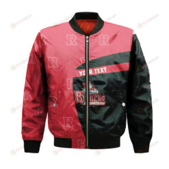 Rutgers Scarlet Knights Bomber Jacket 3D Printed Special Style