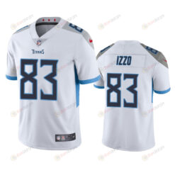 Ryan Izzo 83 Tennessee Titans White Vapor Limited Jersey