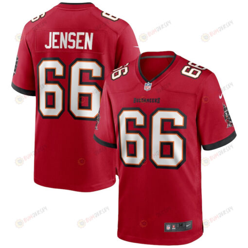 Ryan Jensen 66 Tampa Bay Buccaneers Game Jersey - Red