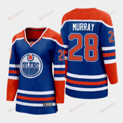 Ryan Murray 28 Edmonton Oilers 2022-23 Home Women Premier Breakaway Player Jersey Royal
