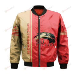 SIU Edwardsville Cougars Bomber Jacket 3D Printed Half Style