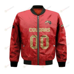 SIU Edwardsville Cougars Bomber Jacket 3D Printed Team Logo Custom Text And Number