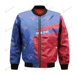 SMU Mustangs Bomber Jacket 3D Printed Special Style