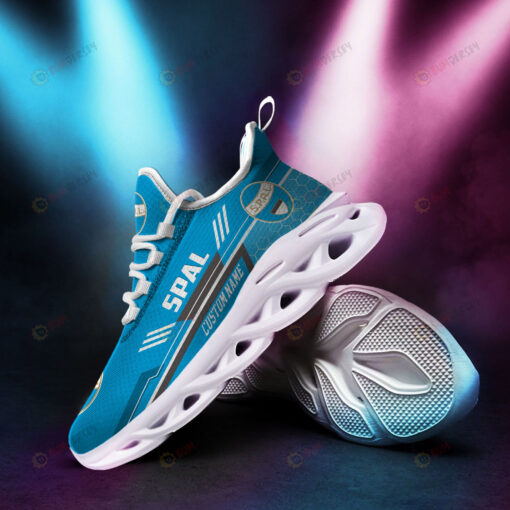 SPAL Logo Pattern Custom Name 3D Max Soul Sneaker Shoes