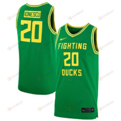 Sabrina Ionescu 20 Oregon Ducks Unisex Basketball Men Jersey - Green