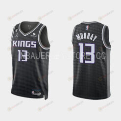 Sacramento Kings 13 Keegan Murray 2022-23 Statement Edition Black Men Jersey