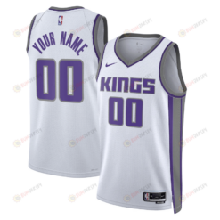 Sacramento Kings Custom 00 Men 2022/23 Swingman Jersey - Association Edition