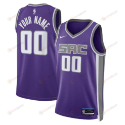 Sacramento Kings Custom 00 Men 2022/23 Swingman Jersey - Icon Edition