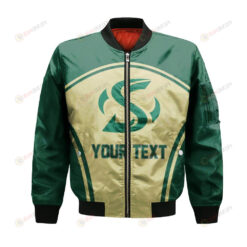 Sacramento State Hornets Bomber Jacket 3D Printed Custom Text And Number Curve Style Sport