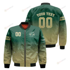 Sacramento State Hornets Fadded Bomber Jacket 3D Printed