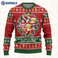 Sailor Moons Xmas Ugly Sweaters For Men Women Unisex