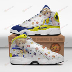 Sailor Uranus Shoes Sailor Moon Anime Air Jordan 13 Shoes Sneakers