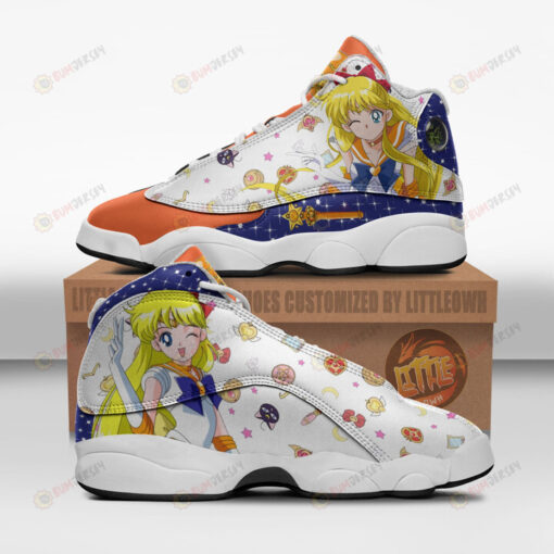 Sailor Venus Shoes Sailor Moon Anime Air Jordan 13 Shoes Sneakers