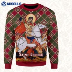 Saint George Ugly Sweaters For Men Women Unisex