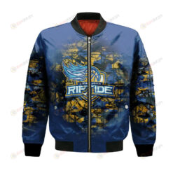 Saint John Riptide Bomber Jacket 3D Printed Camouflage Vintage