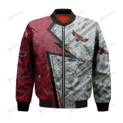 Saint Josephs Hawks Bomber Jacket 3D Printed Abstract Pattern Sport