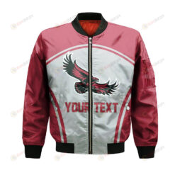 Saint Josephs Hawks Bomber Jacket 3D Printed Custom Text And Number Curve Style Sport