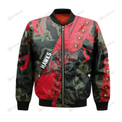 Saint Josephs Hawks Bomber Jacket 3D Printed Sport Style Keep Go on