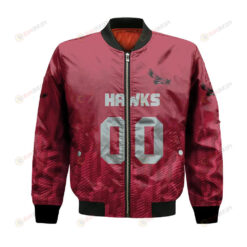 Saint Josephs Hawks Bomber Jacket 3D Printed Team Logo Custom Text And Number