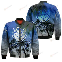 Saint Louis Billikens Bomber Jacket 3D Printed Coconut Tree Tropical Grunge