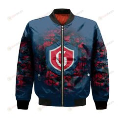 Saint Marys Gaels Bomber Jacket 3D Printed Camouflage Vintage