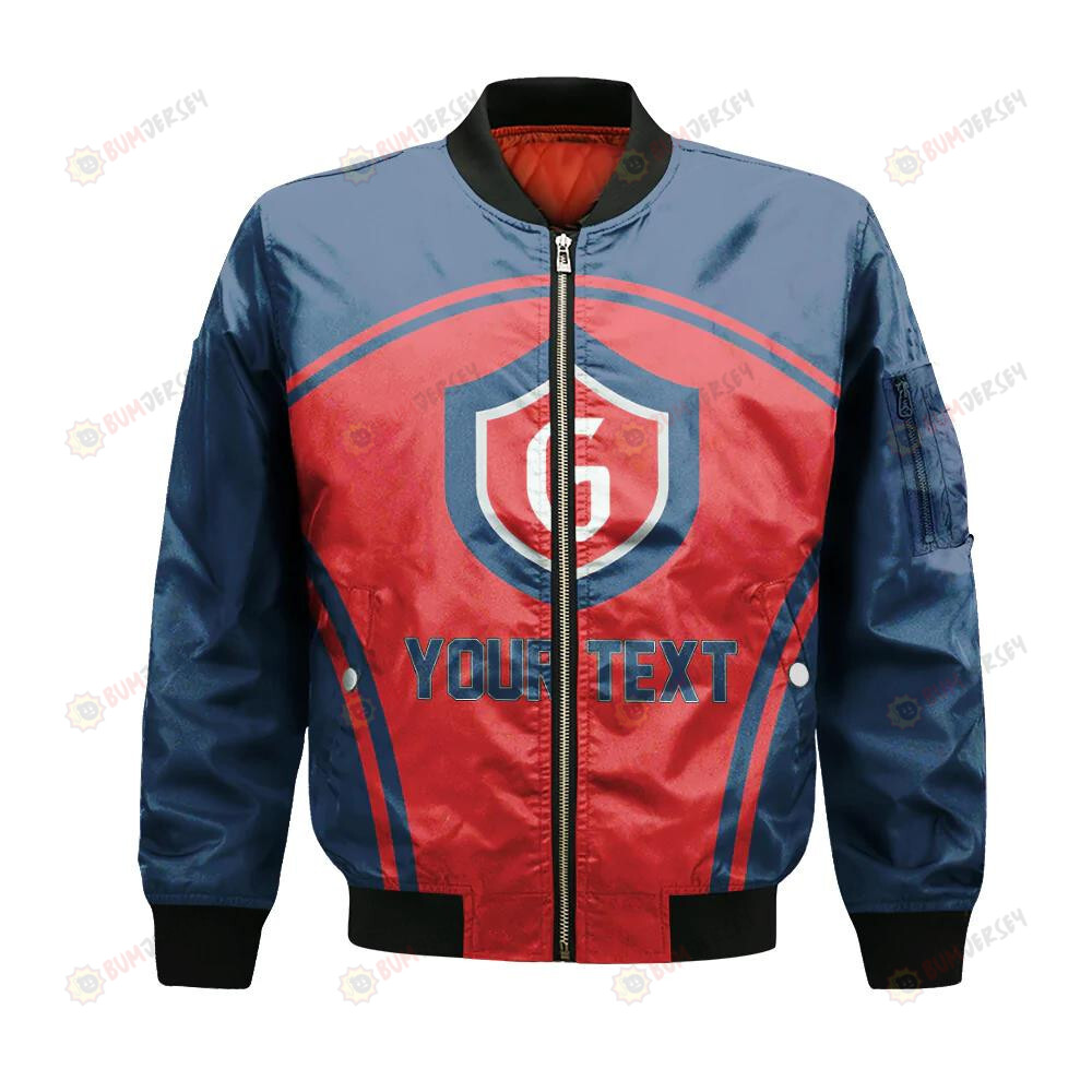 Saint Marys Gaels Bomber Jacket 3D Printed Custom Text And Number Curve Style Sport
