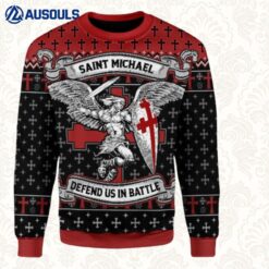 Saint Michael Ugly Sweaters For Men Women Unisex