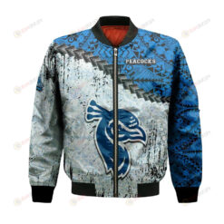 Saint Peters Peacocks Bomber Jacket 3D Printed Grunge Polynesian Tattoo