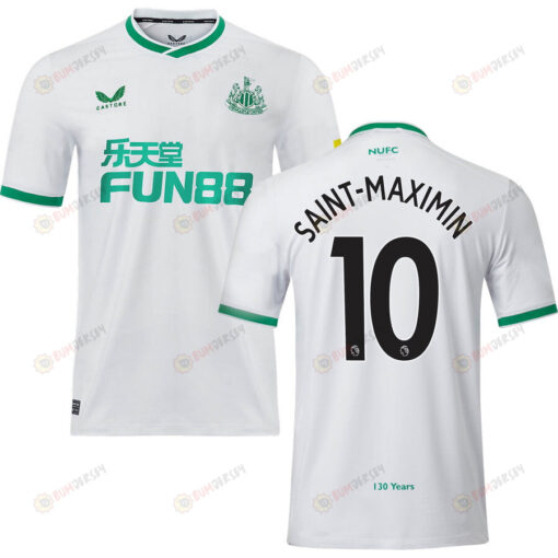 Saint-maximin 10 Newcastle United FC Men 2022/23 Third Jersey - White