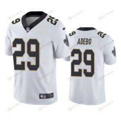 Saints Paulson Adebo 29 Vapor Limited White Jersey Men's