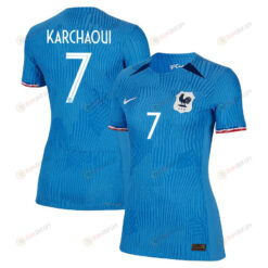 Sakina Karchaoui 7 France Women's National Team 2023-24 World Cup Home Women Jersey