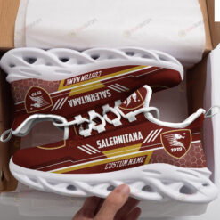 Salernitana Logo Custom Name Pattern 3D Max Soul Sneaker Shoes