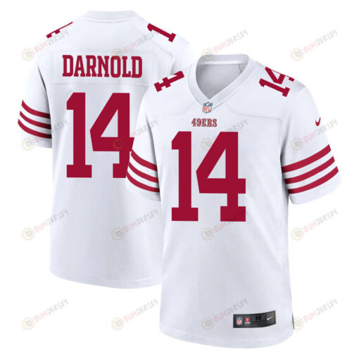 Sam Darnold 14 San Francisco 49ers Men's Jersey - White