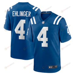 Sam Ehlinger 4 Indianapolis Colts Game Jersey - Royal