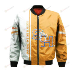 Sam Houston State Bearkats Bomber Jacket 3D Printed Half Style