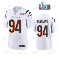 Sam Hubbard 94 Cincinnati Bengals Super Bowl LVII Men's Jersey- White