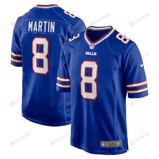 Sam Martin Buffalo Bills Game Player Jersey - Royal