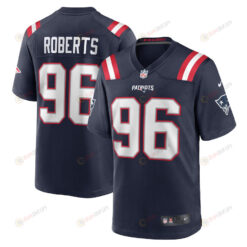 Sam Roberts New England Patriots Game Player Jersey - Navy