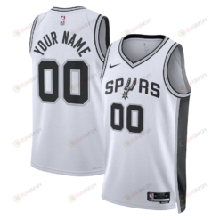 San Antonio Spurs Custom 00 Men 2022/23 Swingman Jersey - Association Edition