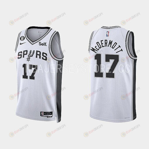 San Antonio Spurs Doug McDermott 17 2022-23 Association Edition White Men Jersey Swingman