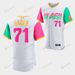 San Diego Padres 2022-23 City Connect Josh Hader 71 White Jersey