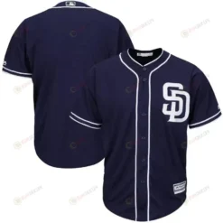 San Diego Padres Big And Tall Alternate Cool Base Team Jersey - Navy